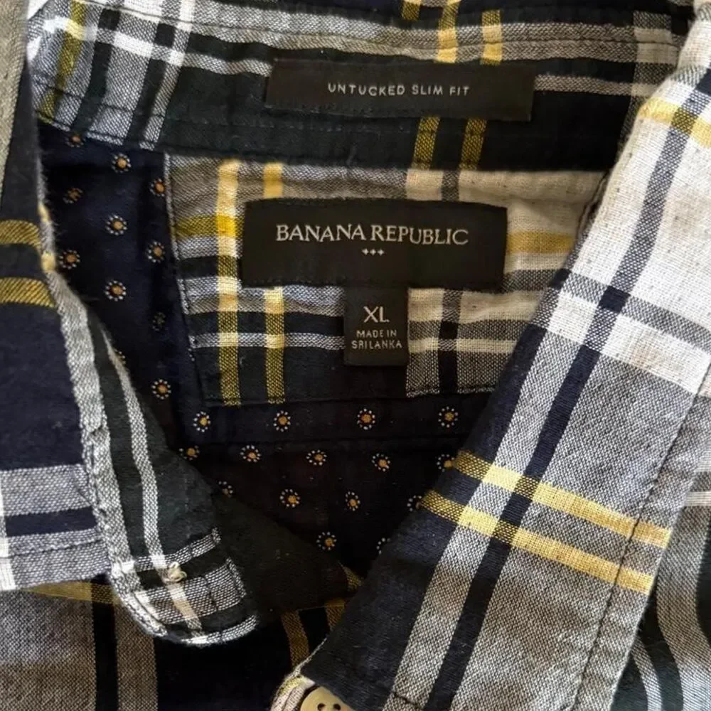 Banana-republic Men's multi Shirt